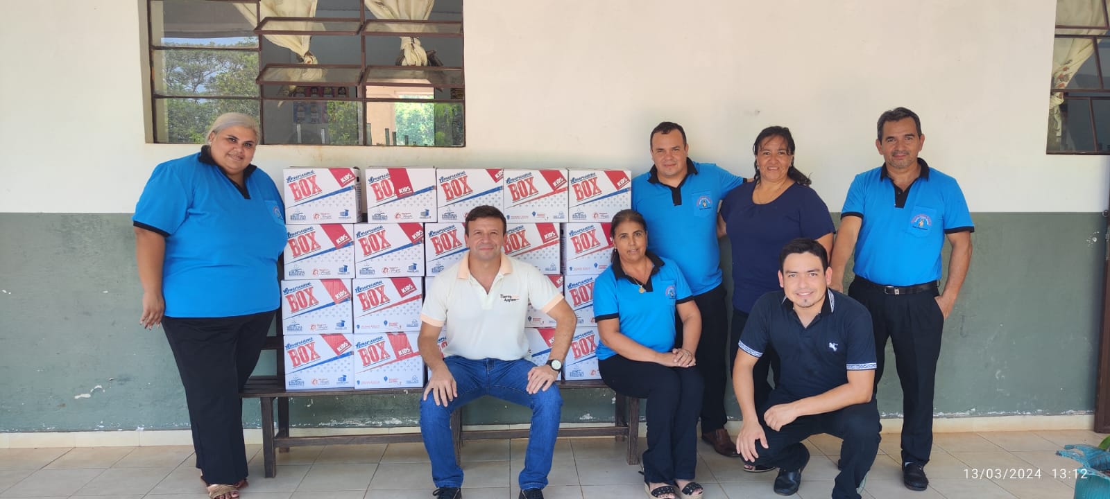 Entrega de materiales didácticos